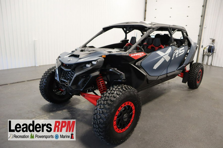 2025 Can-Am® Maverick R Max X RS With Smart-Shox Dusty Navy & Legion Red
