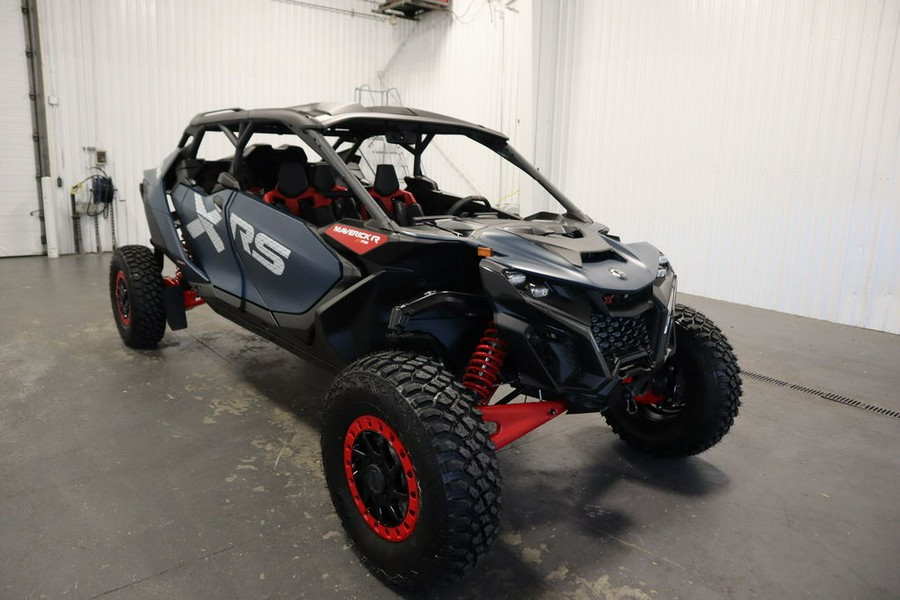 2025 Can-Am® Maverick R Max X RS With Smart-Shox Dusty Navy & Legion Red