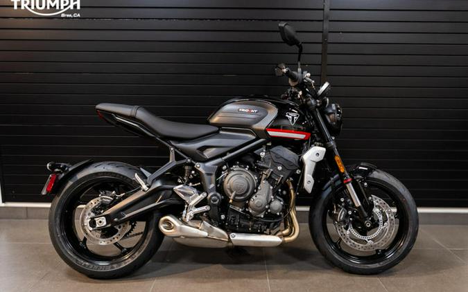 2024 Triumph Trident 660 Sapphire Black