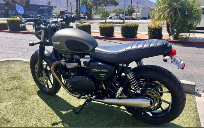 2022 Triumph Street Twin Matte Ironstone