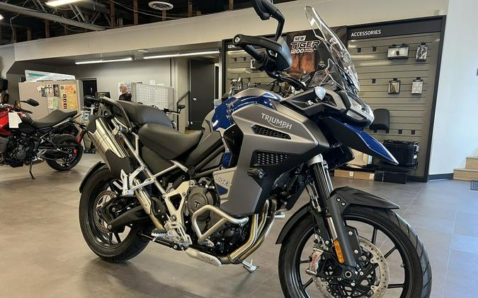 2023 Triumph Tiger 1200 GT Explorer Lucerne Blue