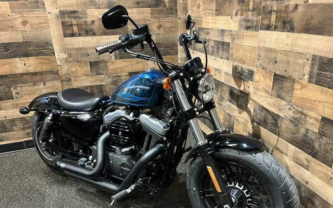2016 Harley-Davidson® Forty-Eight® Hard Candy Cancun Blue Flake XL1200X