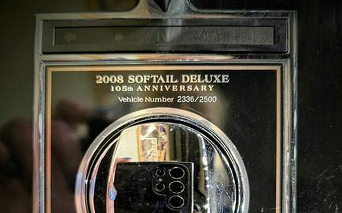 2008 Harley-Davidson® FLSTN - Softail® Deluxe 105th Anniversary Edition