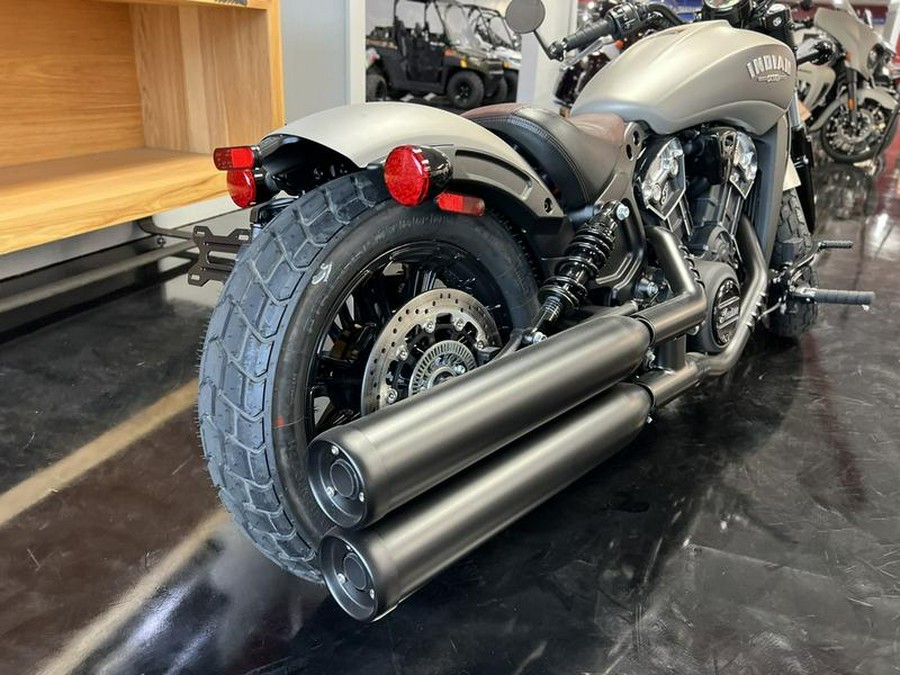 2023 Indian Motorcycle® Scout® Bobber ABS Silver Quartz Smoke