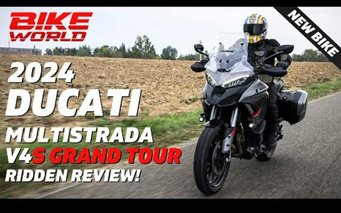 2024 Ducati Multistrada V4s Grand Tour | Exclusive New Bike Review!