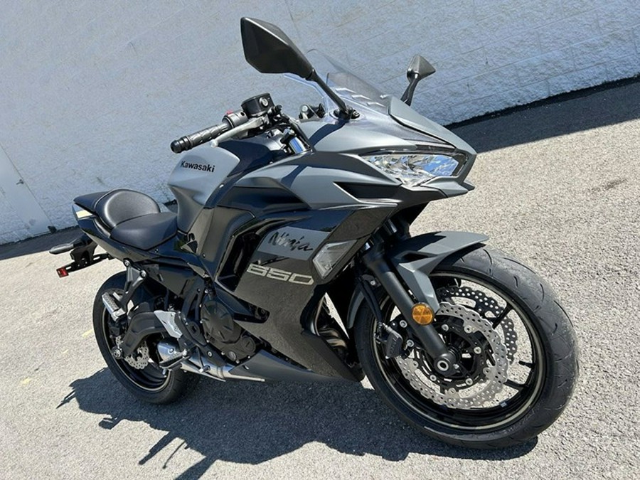 2024 Kawasaki Ninja 650 Metallic Matte Dark GrayMetallic Spark