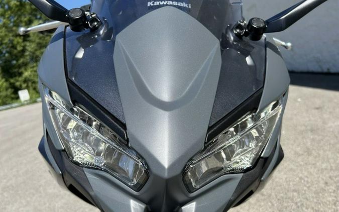 2024 Kawasaki Ninja 650 Metallic Matte Dark GrayMetallic Spark