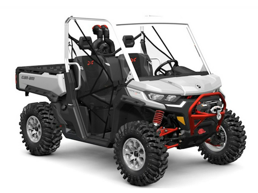 2025 Can-Am Defender X mr HD10 Hyper Silver & Legion Red