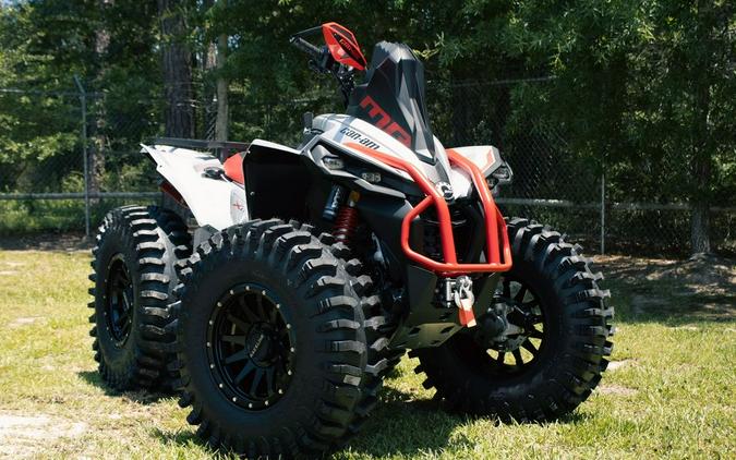 2025 Can-Am® Renegade X mr 1000 R Hyper Silver & Legion Red