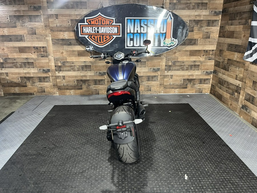 2025 Triumph Rocket 3 Storm R - Satin Pacific Blue and Matt Sapphire Black