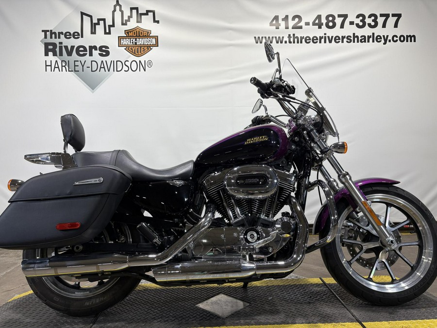 2016 Harley-Davidson SuperLow 1200T Custom Colour Purple Fire/Blackberry Smoke
