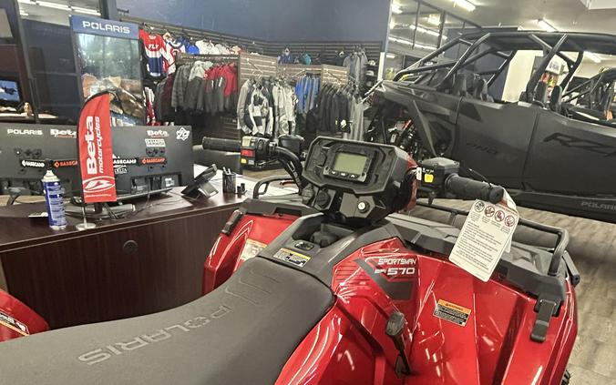 2026 Polaris Sportsman 570 Trail Sunset Red