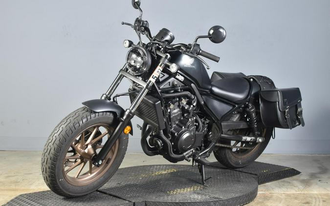 2023 Honda Rebel 500 Matte Gunpowder Black Metallic