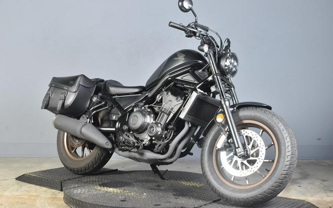 2023 Honda Rebel 500 Matte Gunpowder Black Metallic