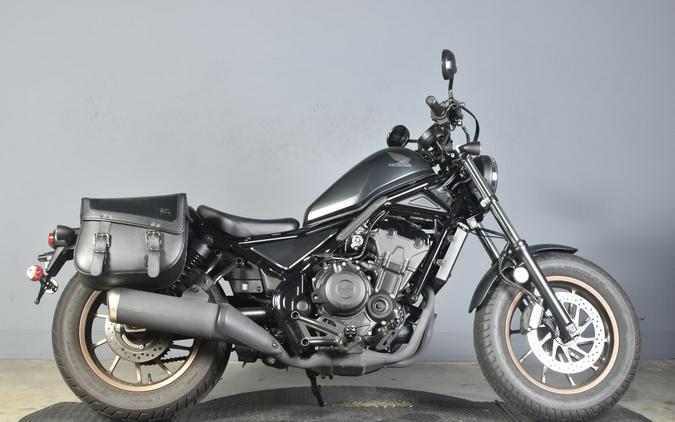 2023 Honda Rebel 500 Matte Gunpowder Black Metallic