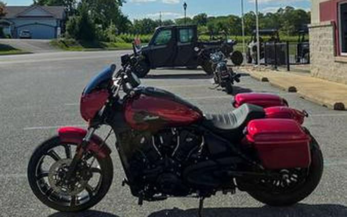 2026 Indian Motorcycle® Sport Scout RT Sunset Red Metallic