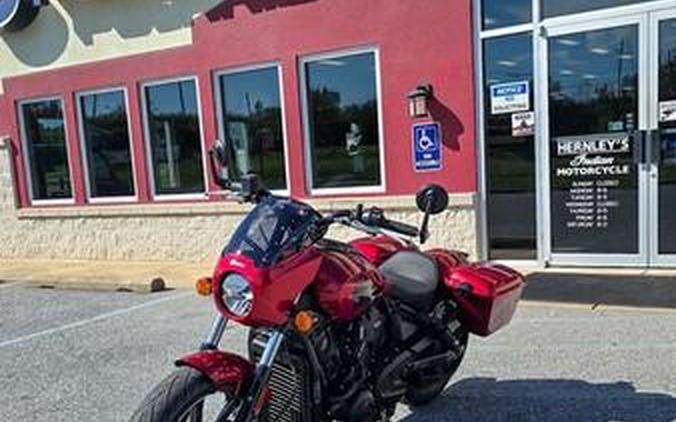2026 Indian Motorcycle® Sport Scout RT Sunset Red Metallic