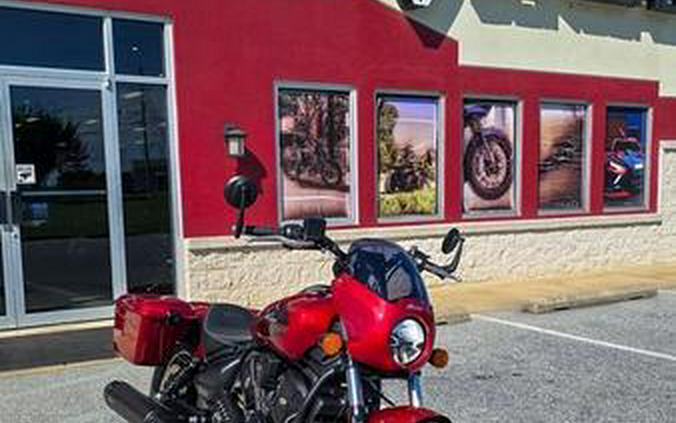 2026 Indian Motorcycle® Sport Scout RT Sunset Red Metallic