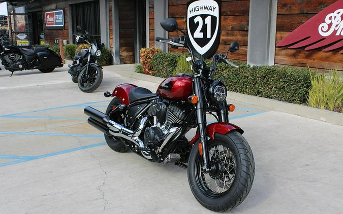 2023 Indian Motorcycle® Chief® Bobber ABS Stryker Red Metallic