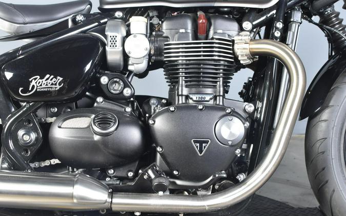 2022 Triumph Bonneville Bobber Matte Storm Grey / Matte Ironstone