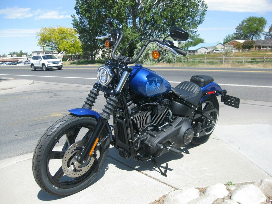 2024 Harley-Davidson Street Bob 114 Blue Burst