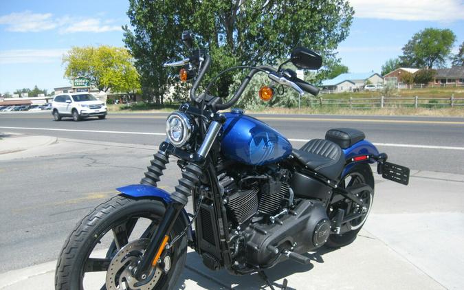 2024 Harley-Davidson Street Bob 114 Blue Burst