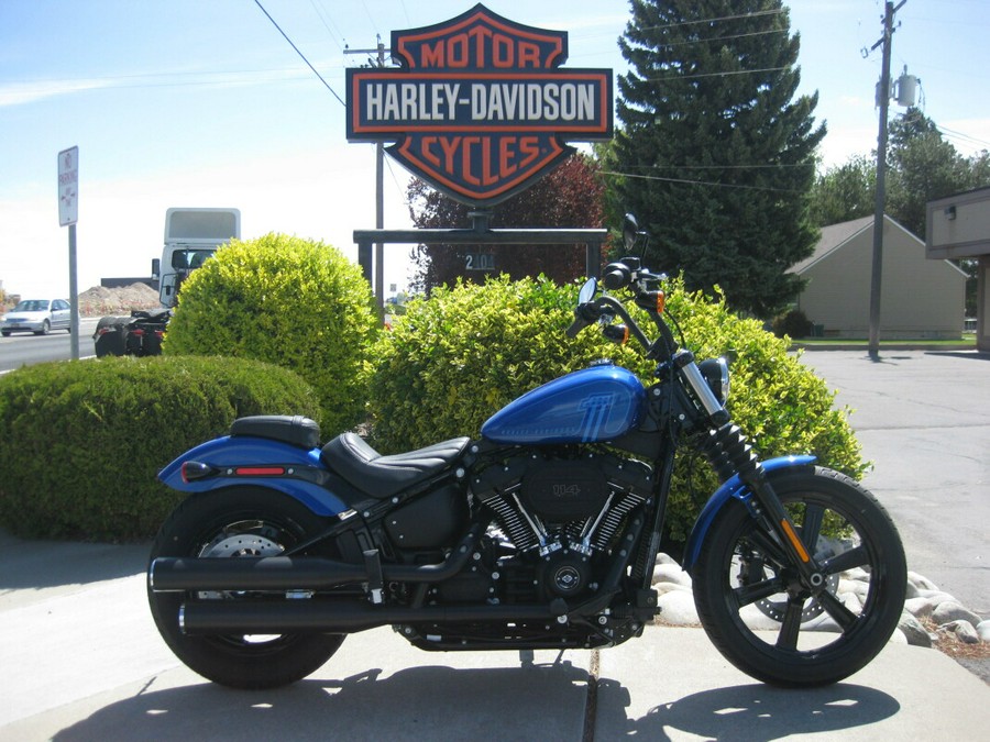 2024 Harley-Davidson Street Bob 114 Blue Burst