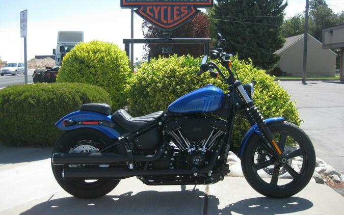 2024 Harley-Davidson Street Bob 114 Blue Burst