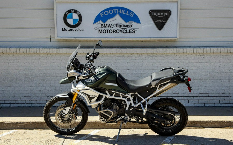 2022 Triumph Tiger 900 Rally Pro Matte Khaki Green