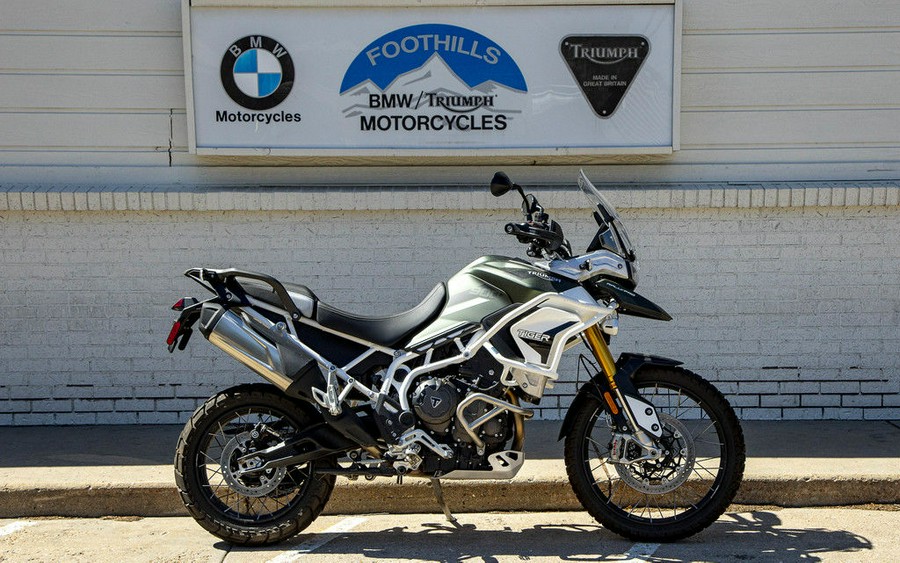 2022 Triumph Tiger 900 Rally Pro Matte Khaki Green