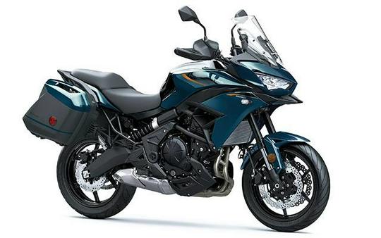 2026 Kawasaki Versys 650 LT ABS Metallic Deep Blue/Metallic Spark Black