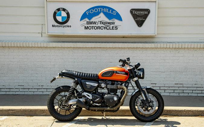 2023 Triumph Speed Twin 1200 Matte Baja Orange