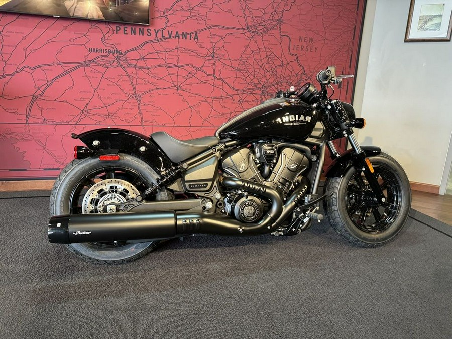 2025 Indian Motorcycle® Scout® Bobber Limited Black Metallic