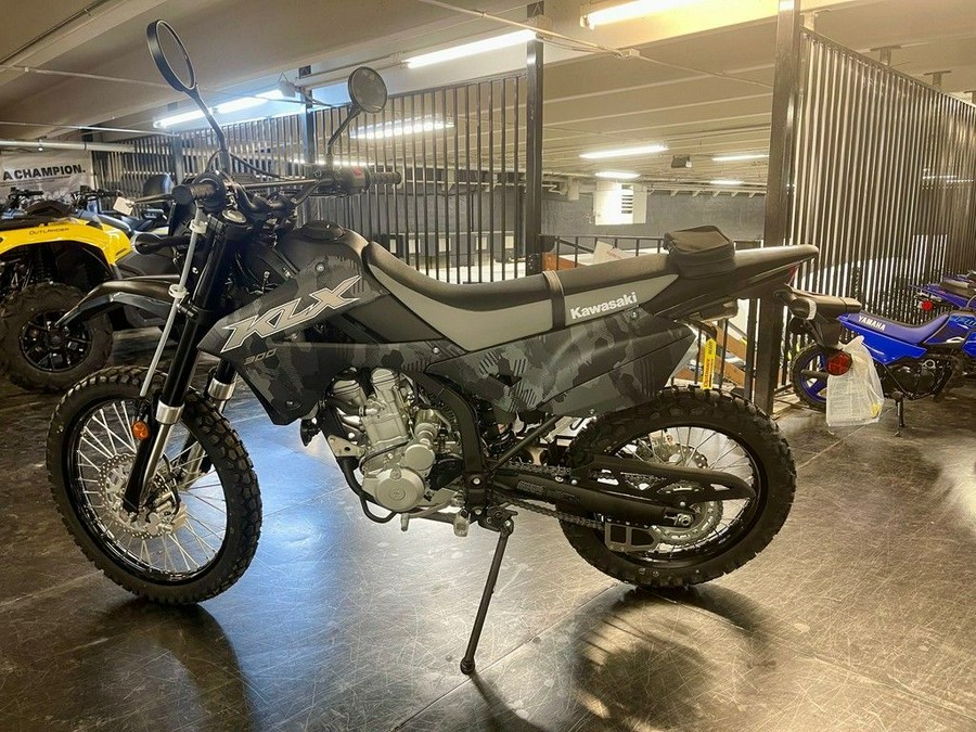 2024 Kawasaki KLX®300 Cypher Camo Gray