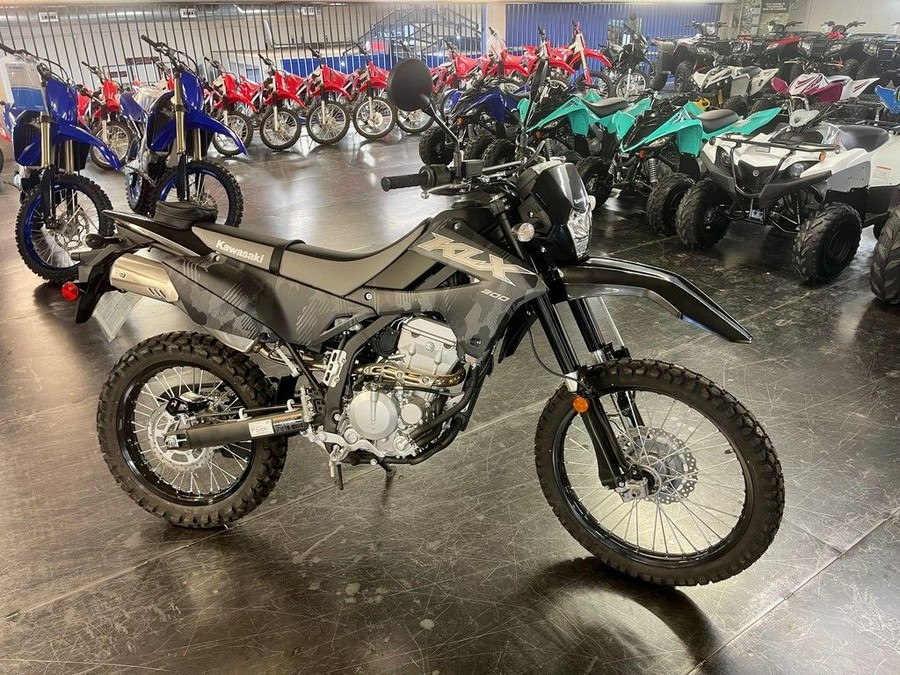 2024 Kawasaki KLX®300 Cypher Camo Gray