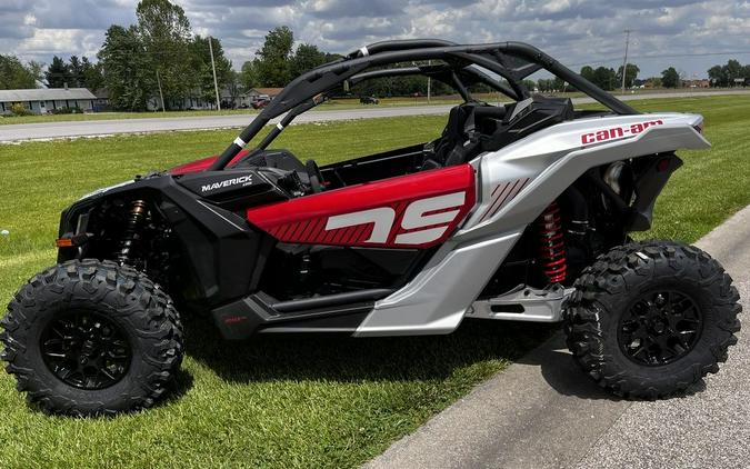 2024 Can-Am® Maverick X3 DS Turbo Fiery Red & Hyper Silver