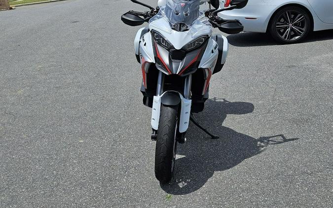 2023 Ducati Multistrada V4S Iceberg White - Spoked Wheels