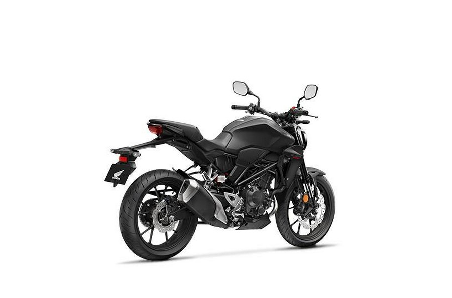 2024 Honda CB300R ABS - Matte Black Metallic