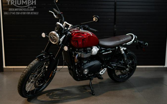 2024 Triumph Scrambler 1200 X Carnival Red