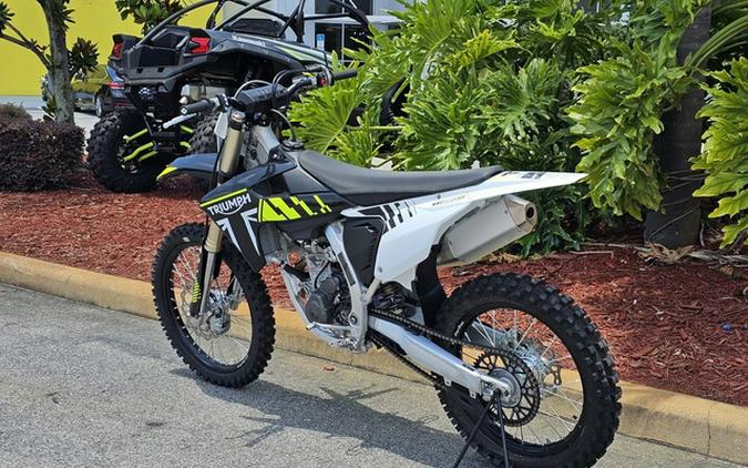 2024 Triumph TF 250-X Racing/Yellow/Black/White 250-X