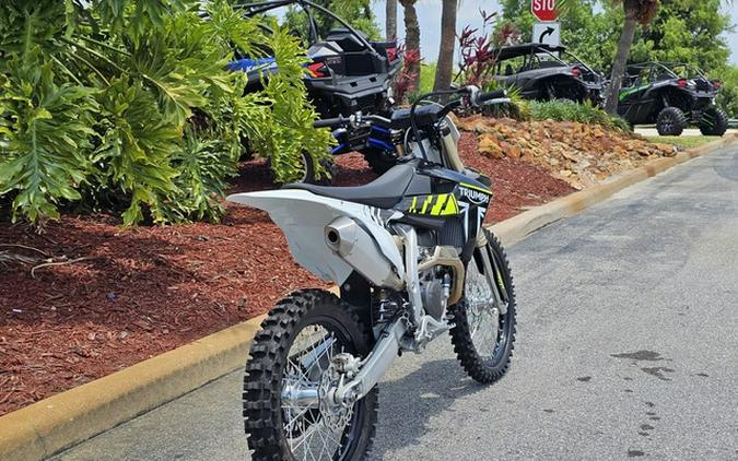 2024 Triumph TF 250-X Racing/Yellow/Black/White 250-X