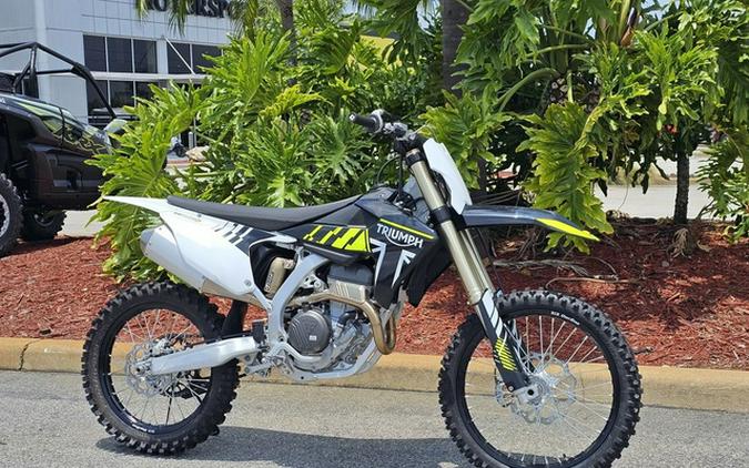 2024 Triumph TF 250-X Racing/Yellow/Black/White 250-X