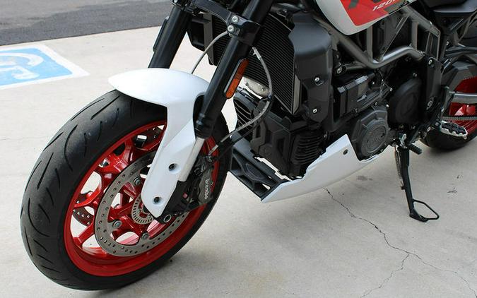 2023 Indian Motorcycle® FTR Sport White Lightning/Indy Red