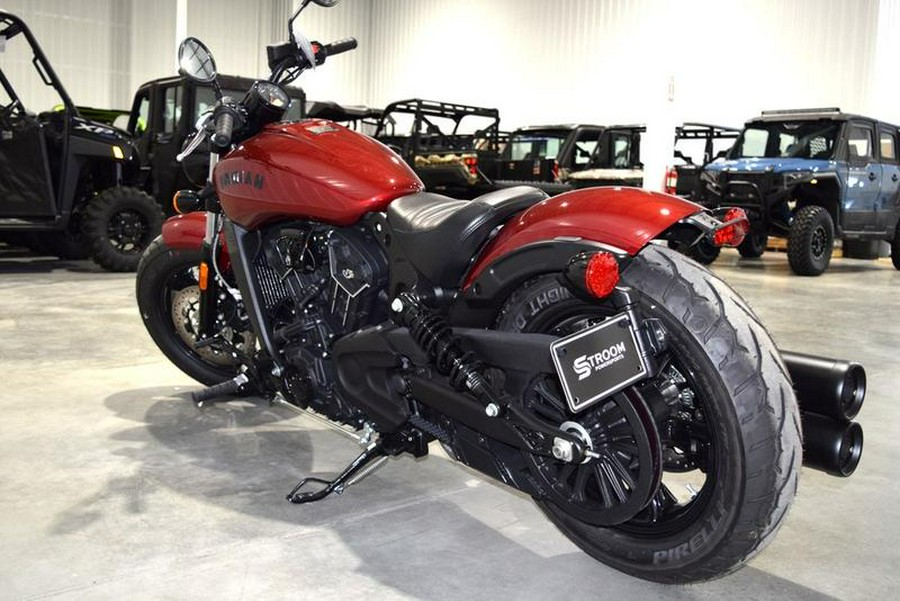 2023 Indian Motorcycle® Scout® Bobber Sixty ABS Stryker Red Metallic