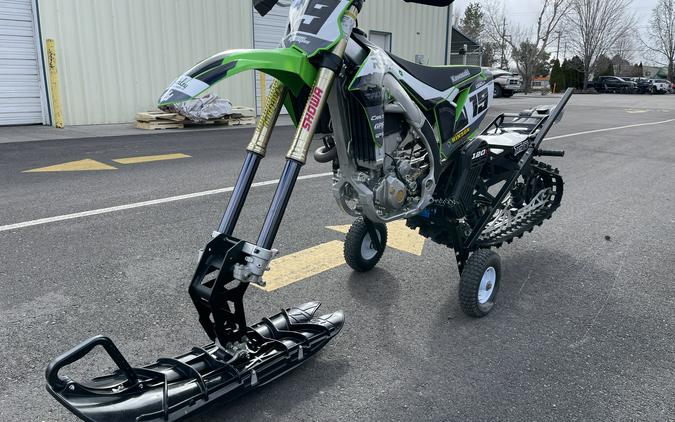 2021 Timbersled KAWASAKI KX450 WITH 120R SNOWBIKE KIT