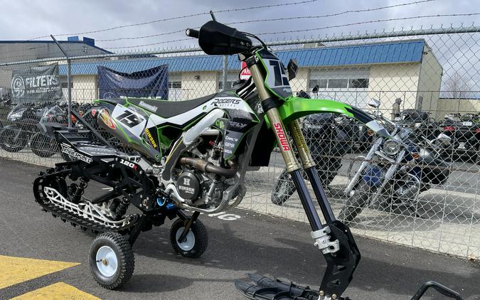 2021 Timbersled KAWASAKI KX450 WITH 120R SNOWBIKE KIT