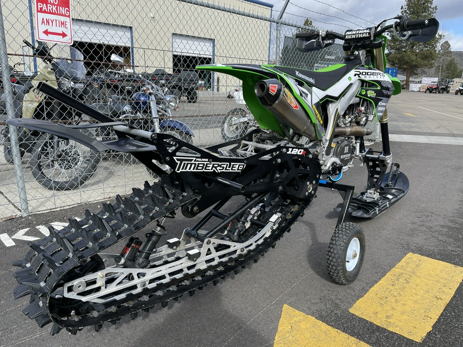 2021 Timbersled KAWASAKI KX450 WITH 120R SNOWBIKE KIT