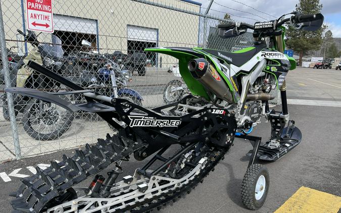 2021 Timbersled KAWASAKI KX450 WITH 120R SNOWBIKE KIT