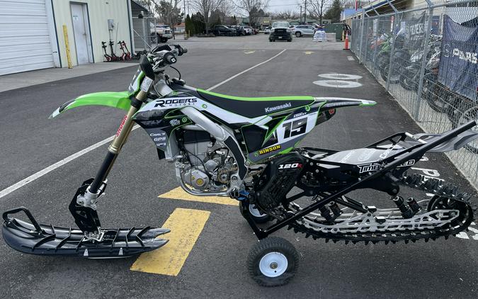 2021 Timbersled KAWASAKI KX450 WITH 120R SNOWBIKE KIT