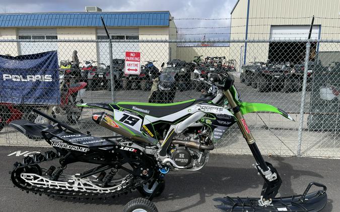 2021 Timbersled KAWASAKI KX450 WITH 120R SNOWBIKE KIT